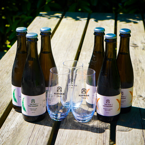 6 x Naturøl + 3 x Highball glas