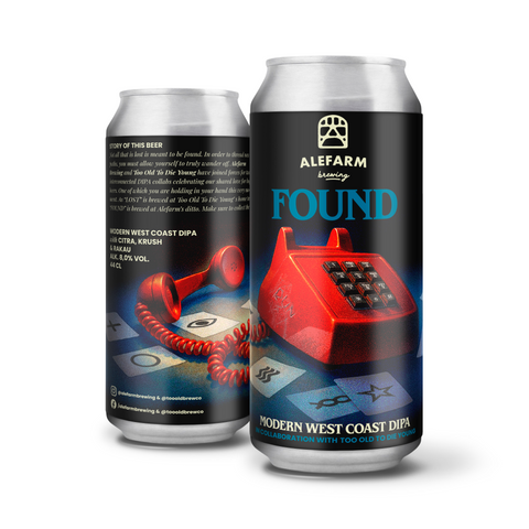 FOUND (Too Old To Die Young Collab) (West Coast DIPA)