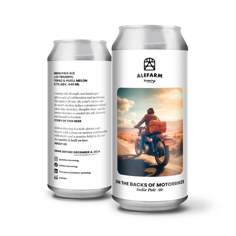 On The Backs of Motorbikes (IPA)