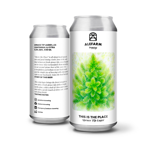 This Is The Place (Spruce Tip Lager)