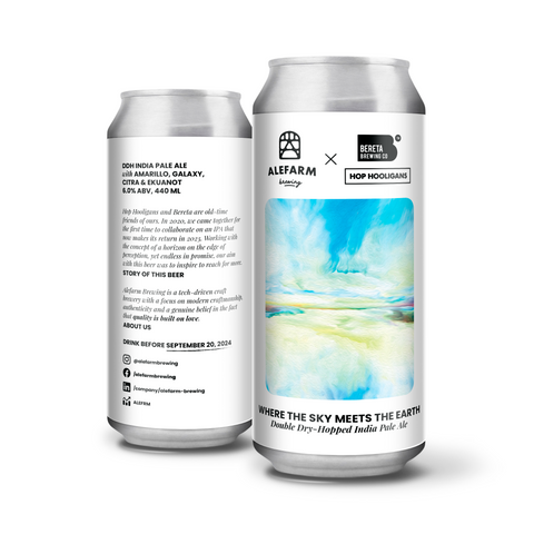 Where The Sky Meets The Earth (Bereta & Hop Hooligans Collab) (DDH IPA)