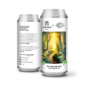 Alefarm Follow The Sun (Tripel Blonde Ale) (Skovlyst Collab) - Alefarm Brewing