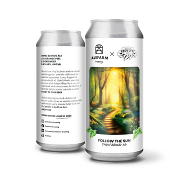 Alefarm Follow The Sun (Tripel Blonde Ale) (Skovlyst Collab) Alefarm Follow The Sun (Tripel Blonde Ale) (Skovlyst Collab)