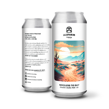 Alefarm Needless To Say (DIPA) - Alefarm Brewing