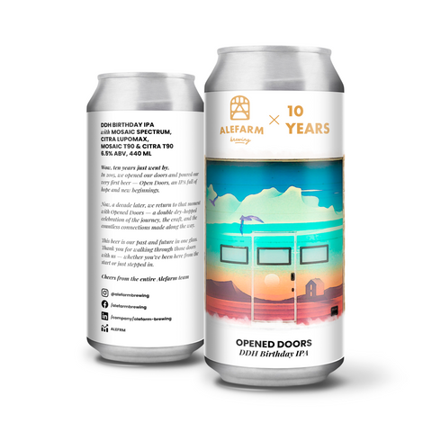 Opened Doors (DDH Birthday IPA)