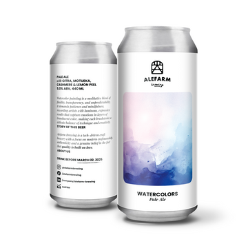 Alefarm Watercolors (Pale Ale) - Alefarm Brewing