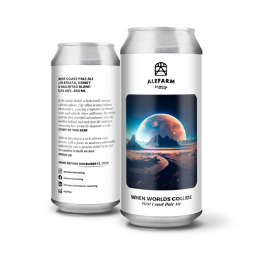 Alefarm When Worlds Collide (West Coast Pale Ale) - Alefarm Brewing