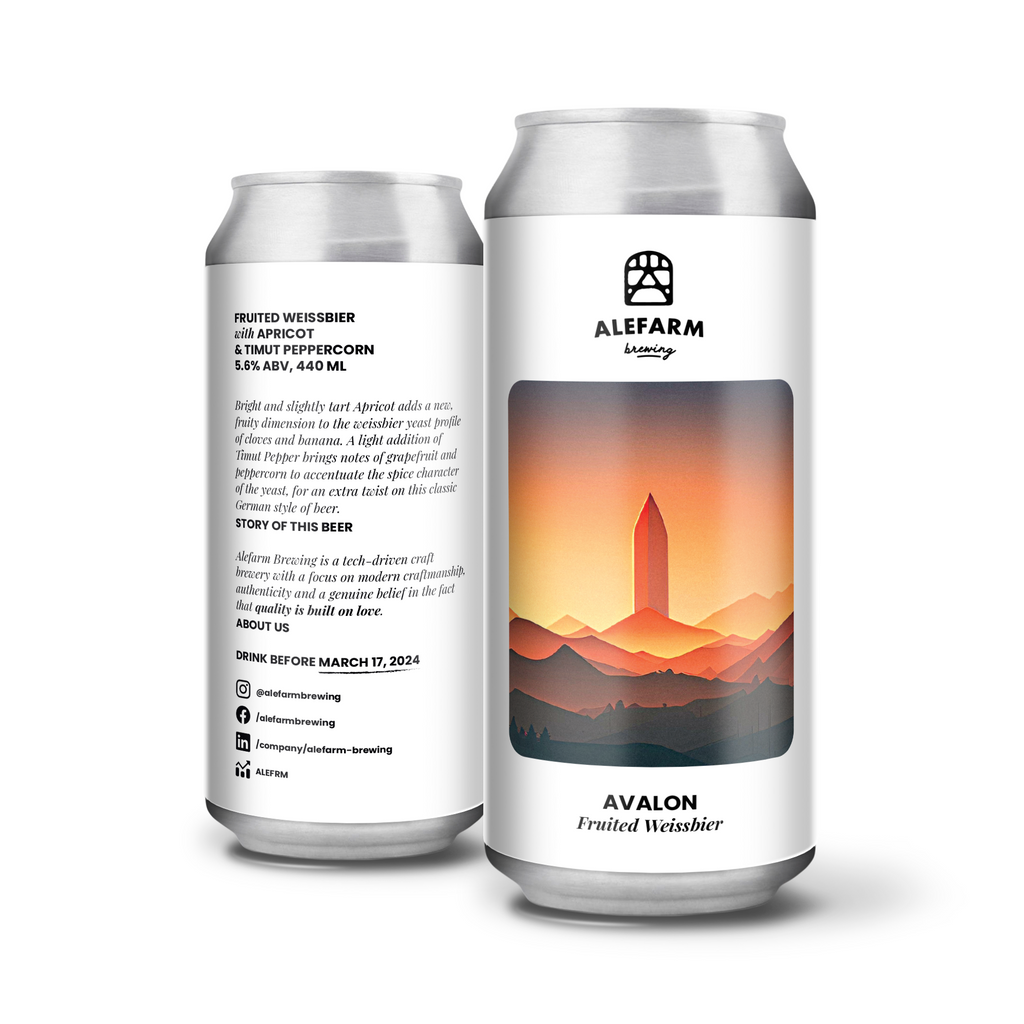 Avalon (Fruited Weissbier) – Alefarm Brewing