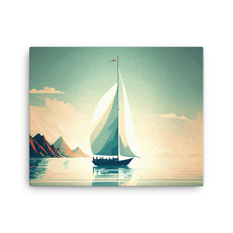 Into The West Canvas Print